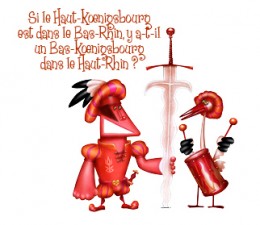 HAUT-Koenigsbourg dans le BAS-Rhin….