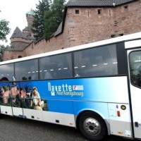 Economique, écologique, la navette du Haut-Koenigsbourg
