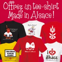 Cadeau : Offrez un Tee-shirt Made in Alsace