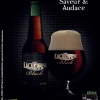 Licorne Black, bière brune, alsacienne et savoureuse
