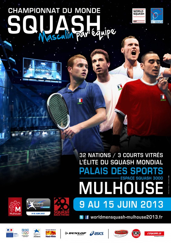 Championnat du Monde de Squash masculin à Mulhouse Made In Alsace