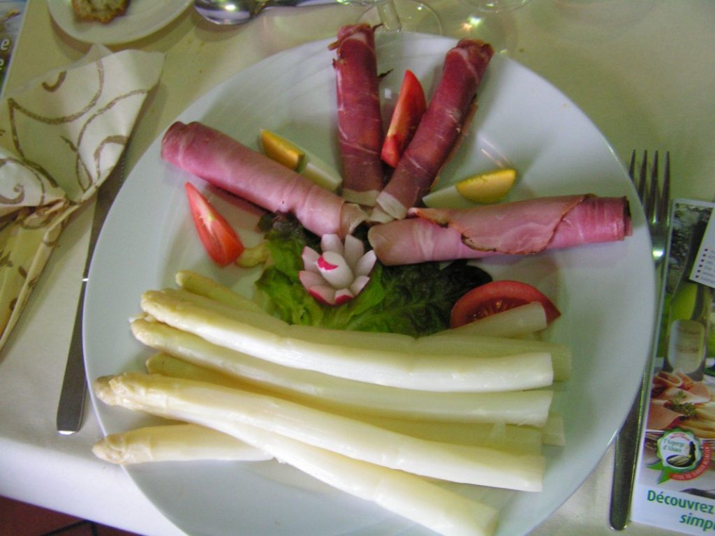 Accord vins asperges d’Alsace, la Cave