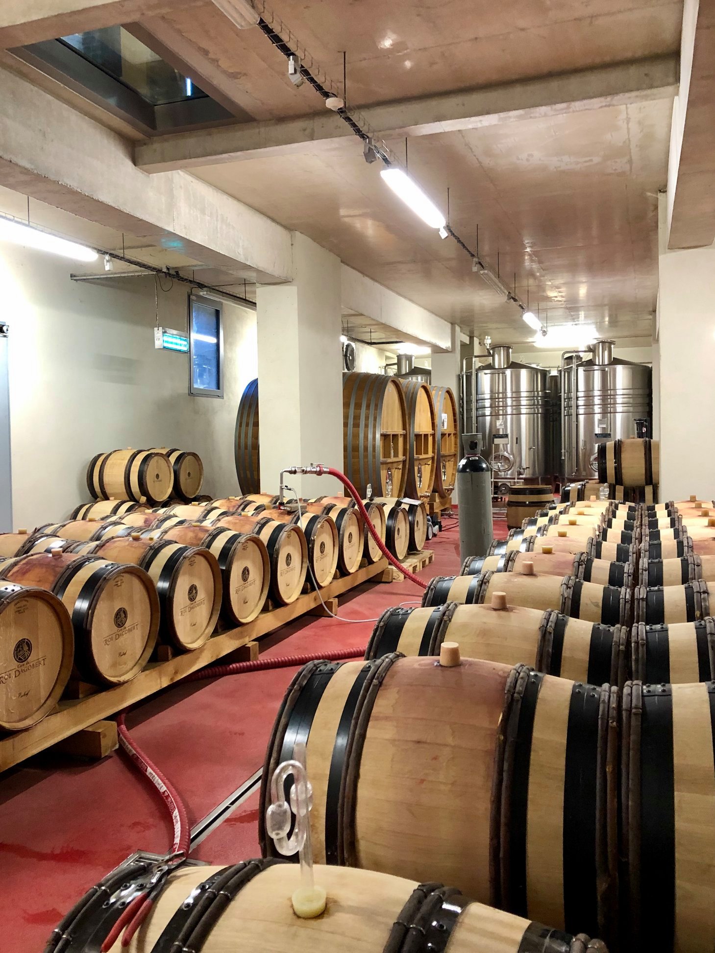 Oenotourisme en Alsace, la Cave du Roi Dagobert naturellement. Made