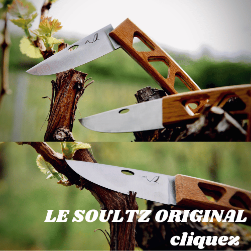 Le premier couteau pliant de la gamme Cygocraft, 100 % fabriqué en France et assemblé dans nos ateliers en Alsace. Une lame découpée et façonnée par une entreprise située à Thiers, capitale de la coutellerie française. Un manche en bois recyclé d’une ancienne poutre de maison tricentenaire à colombages.