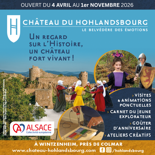 Bannière Hohlandsbourg Alsace 2026
