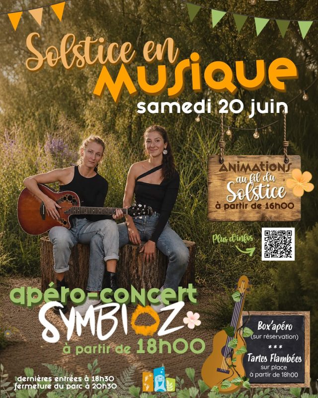 Solstice d'été NaturOparc concert Symbioz juin 2026