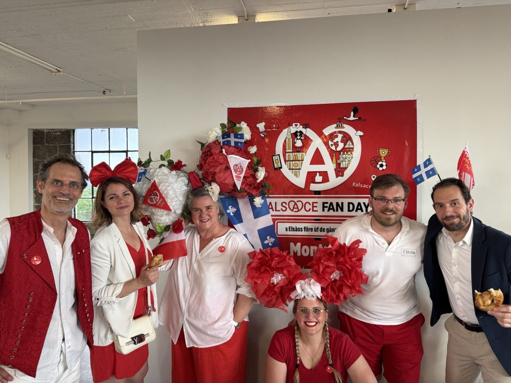 alsace fan day rouge et blanc